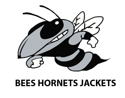 bees hornets jackets mascots
