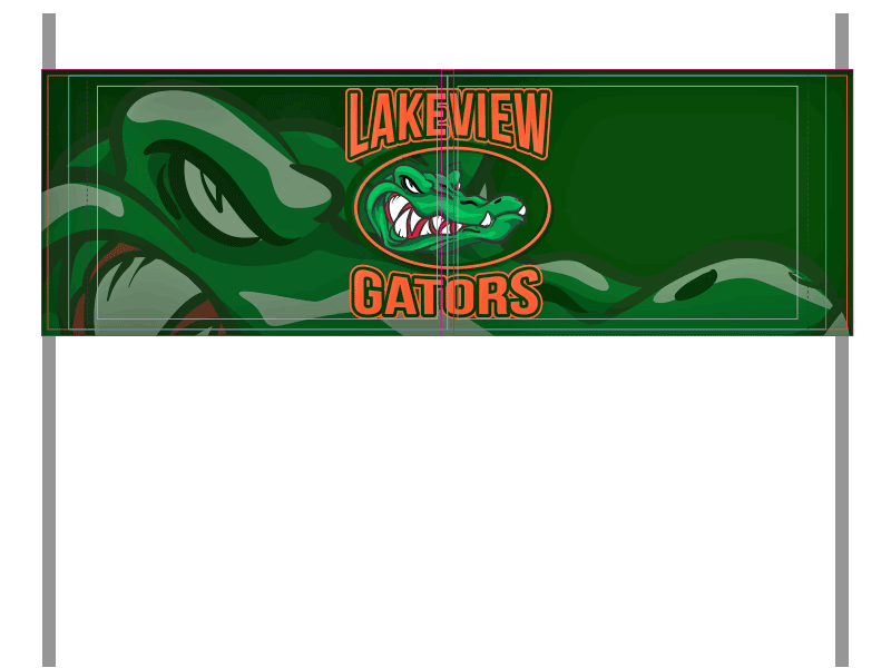 lakeview gators run through