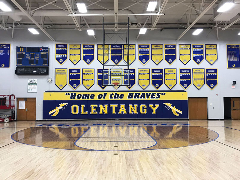 olentangy high school add a year banners by SchoolPride®