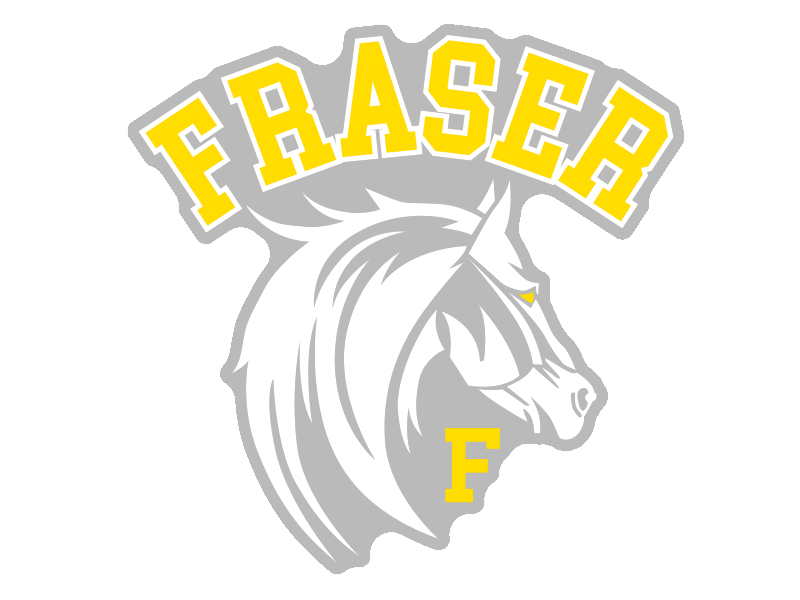 fraser static cling window sticker