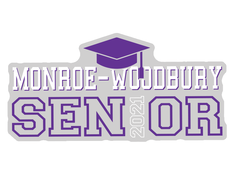 monroe-woodbury senior static cling