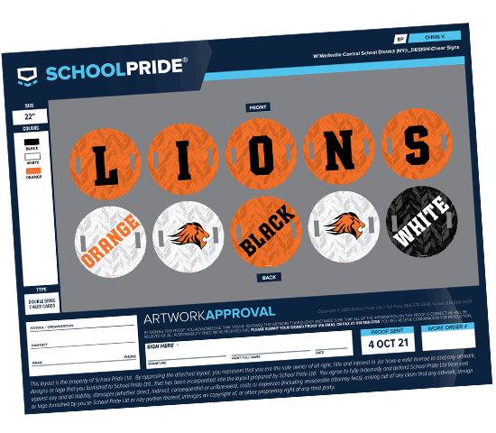 schoolpride® artwork layout