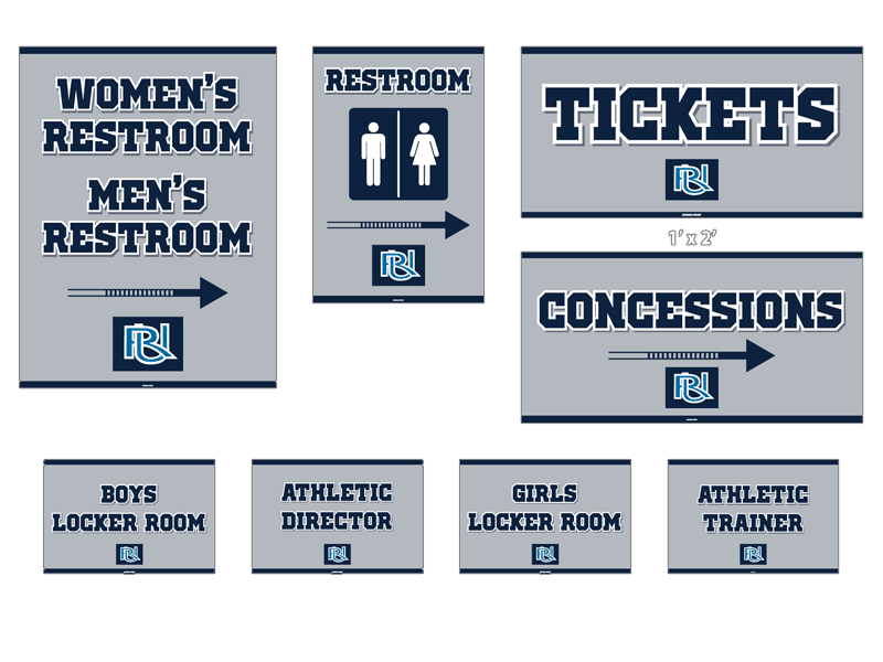 custom signs for school locations