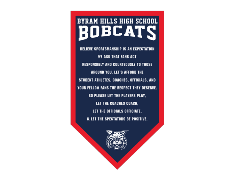 sportsmanship banner