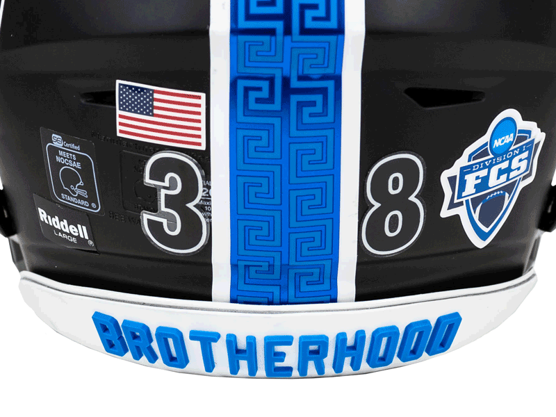 brotherhood back bumper 3d Riddell Speedflex