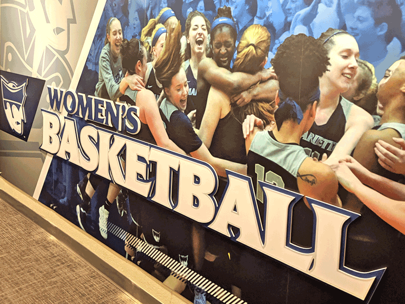 marietta college graphic wall