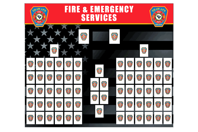 corporate photo board