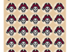 custom pirate football helmet awards on clear