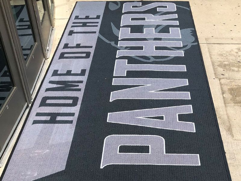 home of the panthers rug