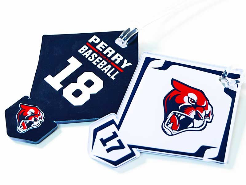 Baseball Bag Tag