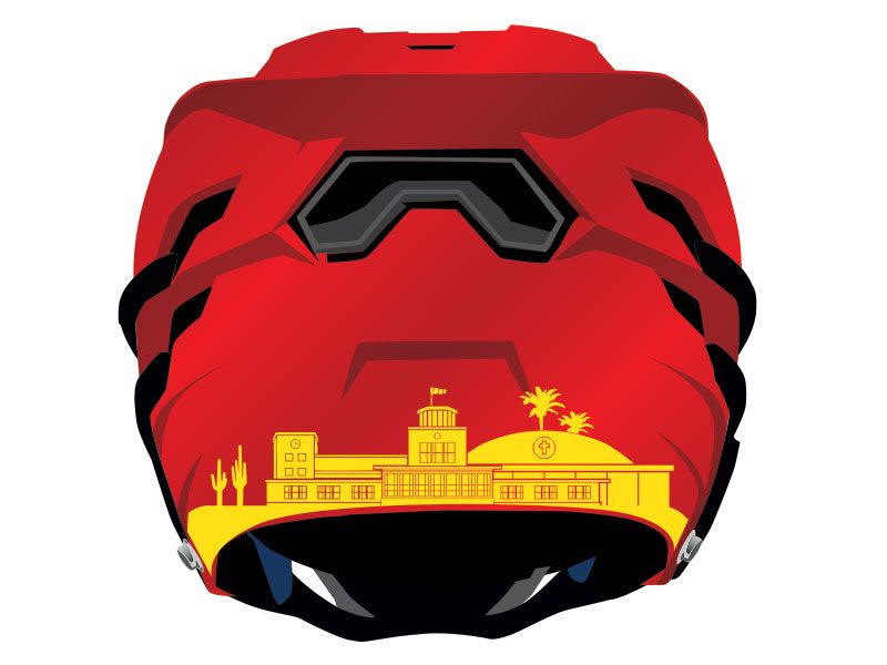 arizona christian university lacrosse back panel