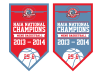 NAIA Basketball National Champions Banners