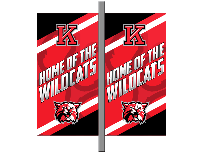 Kenton Wildcats boulevard banners