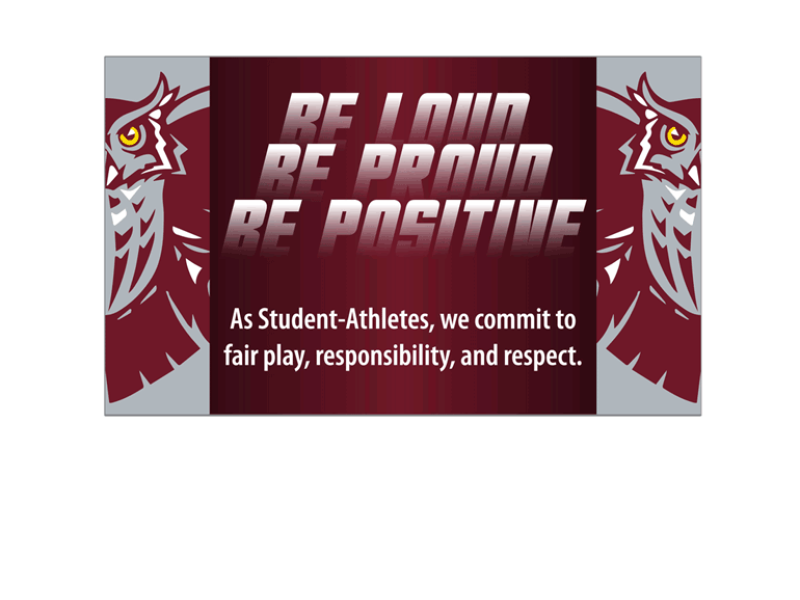 sportsmanship banner