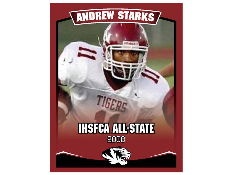 printed plaque for individual athlete recognition