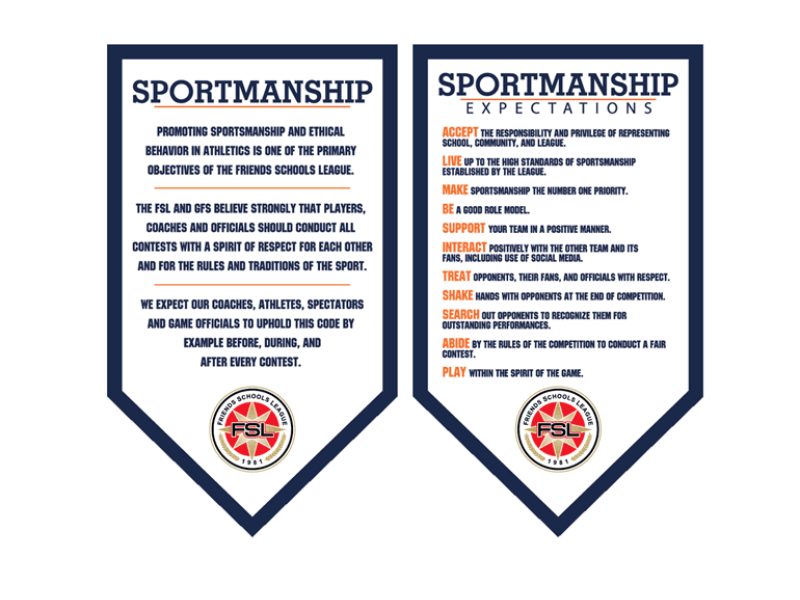sportsmanship banner